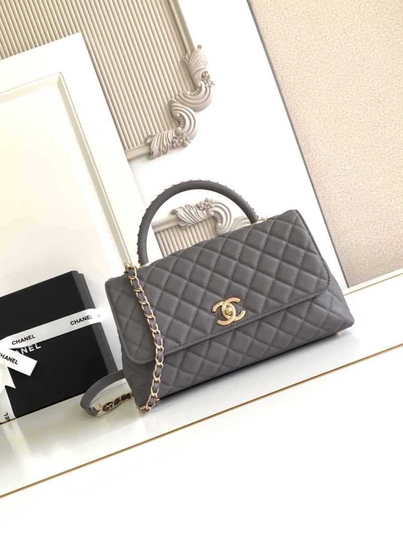 Ch**el top handle bags